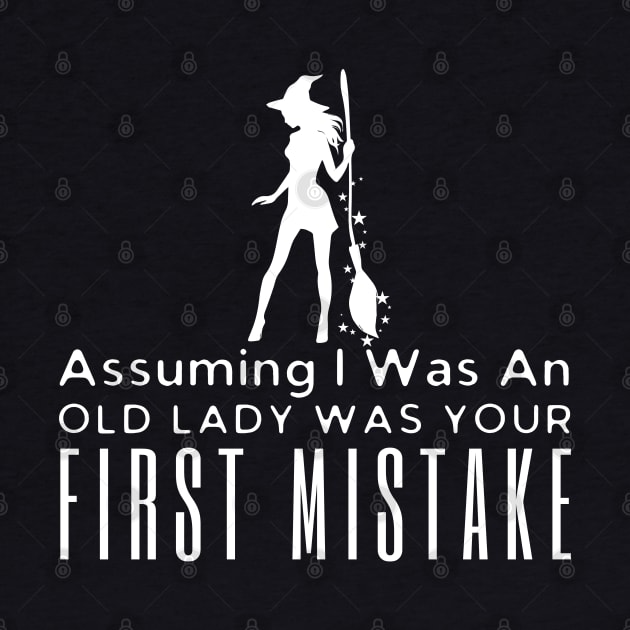 Assuming I Was An Old Lady Was Your First Mistake by HobbyAndArt